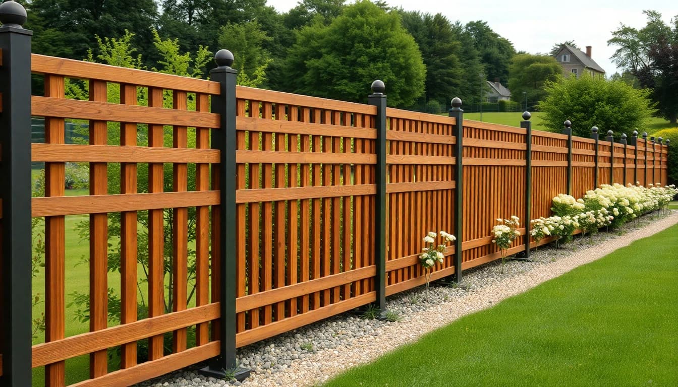 Quelle clôture de jardin choisir : guide pratique et comparatif