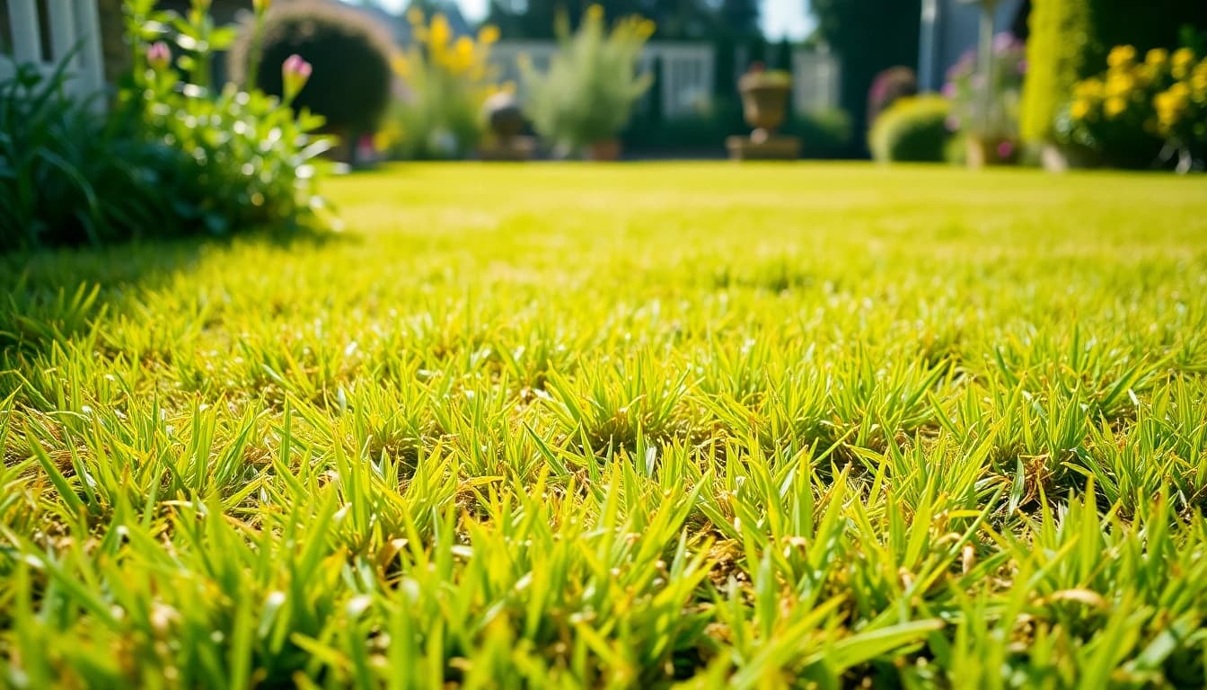 Gazon qui jaunit : 6 causes principales et comment réagir