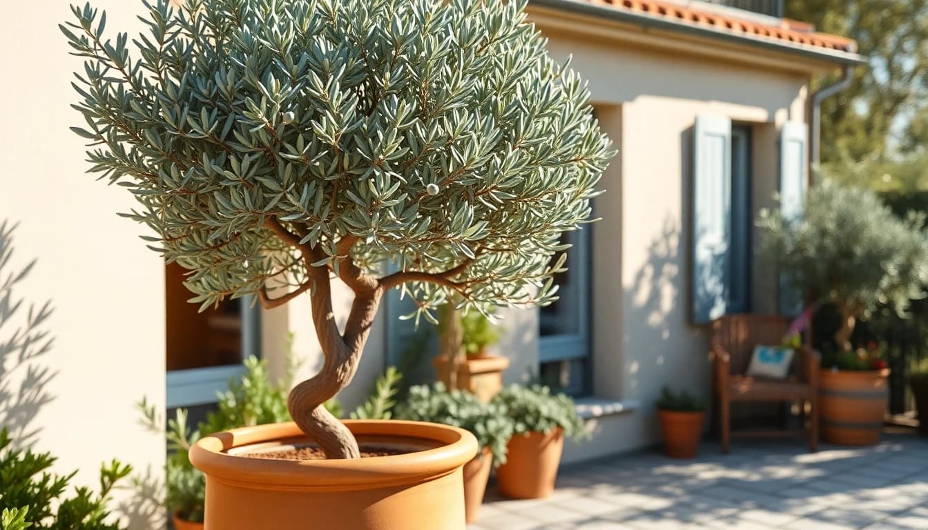 Olivier en pot : planter, hiverner, tailler et entretenir